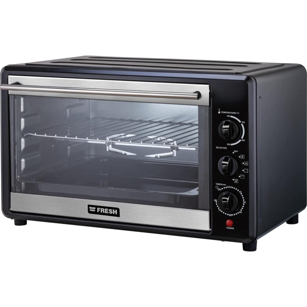 Fresh Oven 45 Liters 2000 Watt Black FR-4503RCL. Fresh Oven 45 Liters 2000 Watt Black FR-4503RCL.